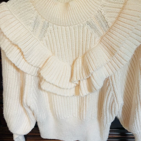 H&M Flounced Rib - Knit Sweater - Picture 3 of 4